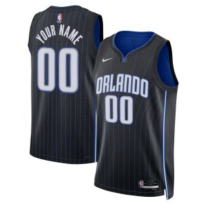 Nike Orlando Magic Unisex Captivating Black Swingman Custom Jersey Icon Edition Fan favorite! Join thousands who love this premium jersey.