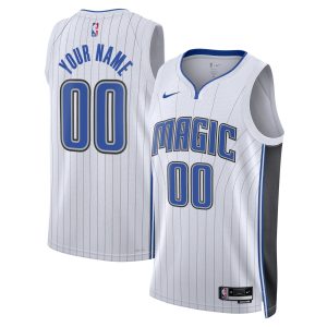 Nike Stunning Orlando Magic Unisex White Swingman Custom Jersey Association Edition Be a part of the action! Get this game - ready jersey.