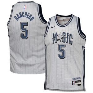 Nike Fabulous Paolo Banchero Orlando Magic Youth Silver 2024/25 Swingman Player Jersey City Edition Time - sensitive! Order now before the deal expires.