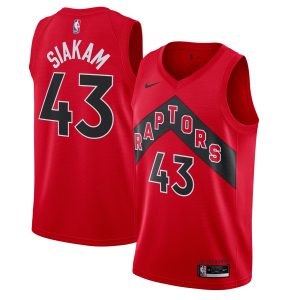 Nike Pascal Siakam Toronto Raptors Red 2020/21 Icon Swingman Jersey Marvelous Join the elite! Get this exclusive jersey.