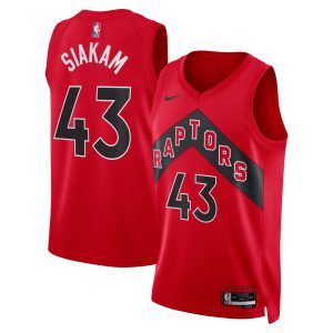 Nike Pascal Siakam Toronto Raptors Unisex Red Swingman Jersey Icon Superior Edition Designed for performance! Get this functional jersey.
