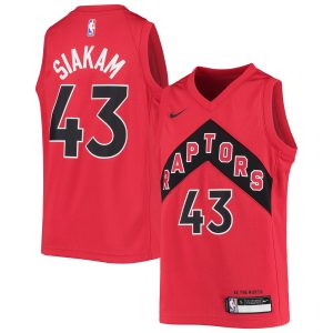Nike Pascal Siakam Toronto Raptors Youth Red Swingman Marvelous Jersey Icon Edition Time - sensitive! Order now before the deal expires.