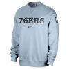 Nike Philadelphia Prime 76ers Light Blue Courtside Standard Issue Performance Pullover Sweatshirt Time - sensitive! Order now before the deal expires.