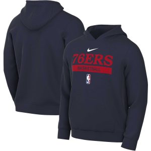 Nike Philadelphia 76ers Navy 2022/23 Spotlight On Court Practice Performance Gorgeous Pullover Hoodie Hurry! Exclusive offer. Get your hands on this outstanding jersey right away.