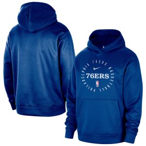 Nike Philadelphia 76ers Royal 2024/25 Spotlight On Court Practice Performance Exceptional Pullover Hoodie Upgrade your fan gear! Order this premium jersey today.