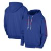 Nike Alluring Philadelphia 76ers Royal Authentic Performance Pullover Hoodie High - demand item! Order this sought - after jersey immediately.