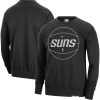 Nike Phoenix Suns Black 2023/24 Authentic Standard Issue Travel Performance Admirable Pullover Sweatshirt Sports enthusiasts