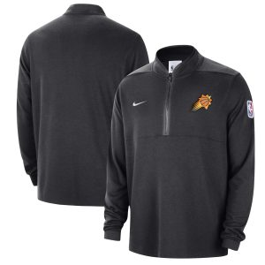 Nike Phoenix Amazing Suns Black Authentic Performance Half Zip Jacket Designed for performance! Get this functional jersey.