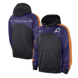 Nike Phoenix Suns Black/Purple Authentic Starting Five Force Performance Pullover Prime Hoodie Team spirit! Show it off with this awesome jersey.
