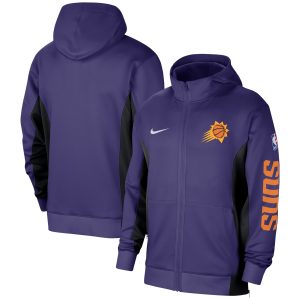 Nike Phoenix Suns Purple 2023/24 Authentic Showtime Full Zip Prime Hoodie Unbeatable style! Get this stylish jersey now.
