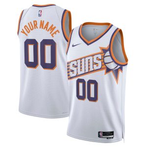 Nike Phoenix Suns Unisex White Swingman Custom JerseyAssociation Edition Glamorous Be the first! Order this trendy jersey ahead of the crowd.