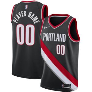 Nike Portland Trail Blazers Black 2020/21 Swingman Custom Jersey Amazing Icon Edition Hurry! Exclusive offer. Get your hands on this outstanding jersey right away.