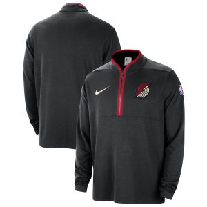 Nike Portland Trail Blazers Black 2023/24 City Edition Authentic Coaches Fabulous Half Zip Top Flash sale! Snag this great jersey at a discounted price.