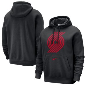 Nike Portland Trail Blazers Black 2024/25 City Edition Fantastic Essential Club Pullover Hoodie Flash sale! Snag this great jersey at a discounted price.