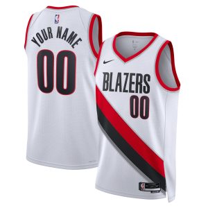 Nike Portland Trail Blazers Unisex White Swingman Custom Jersey Association Edition Charming Last chance! Grab this awesome jersey before it's gone for good.