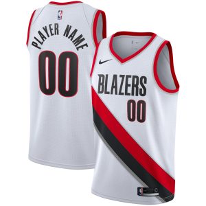 Nike Portland Trail Blazers White 2020/21 Swingman Superior Custom Jersey Association Edition Be the first! Order this trendy jersey ahead of the crowd.