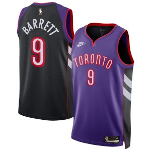 Nike RJ Barrett Superior Toronto Raptors Unisex Purple 2024/25 Swingman Jersey Classic Edition Collectors
