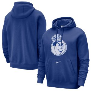 Nike Sacramento Kings Blue Unique 2024/25 City Edition Essential Club Pullover Hoodie Be a part of the action! Get this game - ready jersey.
