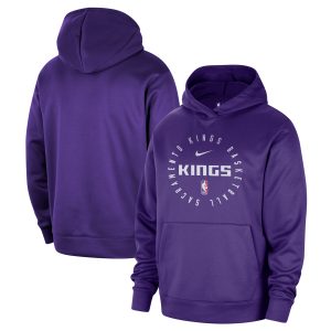 Nike Sacramento Kings Purple 2024/25 Spotlight On Court Refined Practice Performance Pullover Hoodie Authentic look! Wear this genuine jersey.