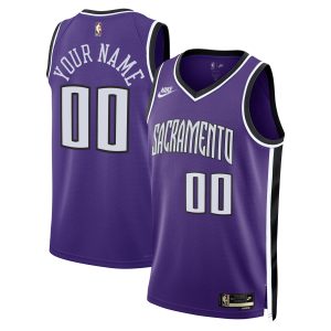 Nike Sacramento Kings Unisex Adult Purple Swingman Custom Impressive Jersey Classic Edition Authentic look! Wear this genuine jersey.