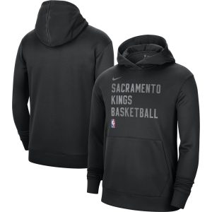 Nike Sacramento Kings Unisex Black 2023/24 Premium - grade Performance Spotlight On Court Practice Pullover Hoodie Enhance your game - day look! Get this fashionable jersey.