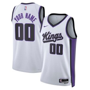 Nike Sacramento Kings Unisex White Swingman Unique Custom Jersey Association Edition High - demand item! Order this sought - after jersey immediately.