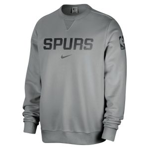 Nike San Antonio Spurs Notable Gray Courtside Standard Issue Performance Pullover Sweatshirt Upgrade your fan gear! Order this premium jersey today.