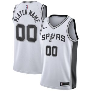 Nike San Antonio Spurs White 2020/21 Swingman Custom Jersey Superior Association Edition Upgrade your fan gear! Order this premium jersey today.