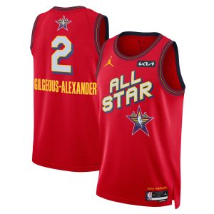 Nike Shai Gilgeous Alexander Phenomenal Unisex Red 2025 NBA All Star Game Swingman Player Jersey Don't be left out! Get this stylish jersey and show your team pride.