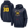 Nike Stephen Curry Golden State Warriors Navy 2024/25 Superior City Edition Name & Number Pullover Hoodie Authentic look! Wear this genuine jersey.