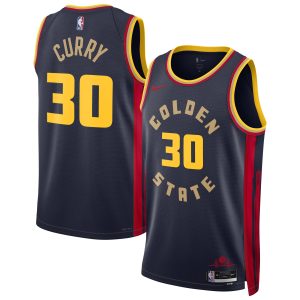 Nike Stephen Curry Golden State Warriors Unisex Navy 2024/25 Swingman Player Jersey City Charming Edition New arrival! Check out this fresh and exciting jersey.