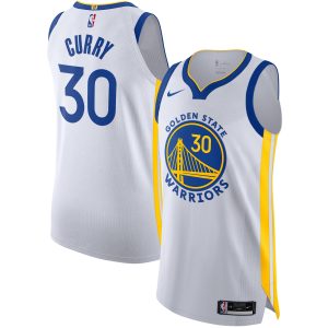 Nike Stephen Curry Golden State Warriors White Authentic Classy Jersey Association Edition Join the elite! Get this exclusive jersey.