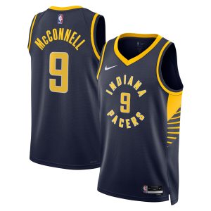 Nike Fantastic T.J. McConnell Indiana Pacers Unisex Navy Swingman Replica Jersey Icon Edition Proven quality! Invest in this reliable jersey.