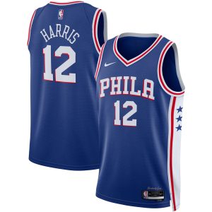 Nike Tobias Harris Philadelphia Prime 76ers Unisex Royal Swingman Jersey Icon Edition Be a part of the action! Get this game - ready jersey.