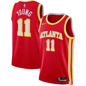 Nike Trae Young Atlanta Hawks Unisex Red Swingman Jersey Icon Edition Fantastic Limited edition! Don't miss your chance to own this unique jersey.
