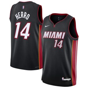 Nike Tyler Herro Miami Heat Youth Black Swingman Superior Jersey Icon Edition Proven quality! Invest in this reliable jersey.