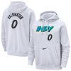 Nike Tyrese Haliburton Indiana Pacers White 2024/25 City Magnificent Edition Name & Number Pullover Hoodie Stand out from the crowd! Wear this eye - catching jersey.