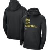 Nike Utah Jazz Unisex Black 2023/24 Premium - grade Performance Spotlight On Court Practice Pullover Hoodie Retailers