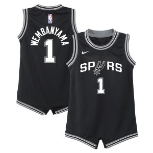Nike Victor Wembanyama San Antonio Spurs Infant Amazing Black Swingman Player Jersey Icon Edition For a short time only! Don't miss out on this fantastic jersey.