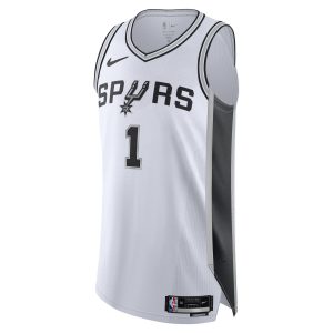 Nike Victor Wembanyama San Fabulous Antonio Spurs White Authentic Jersey Association Edition Upgrade your fan gear! Order this premium jersey today.