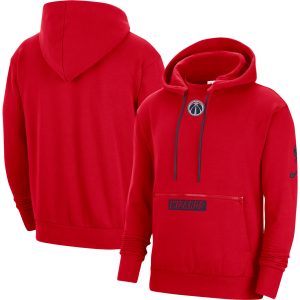 Nike Washington Wizards Red 2022/23 City Edition Outstanding Courtside Pullover Hoodie Be a part of the action! Get this game - ready jersey.