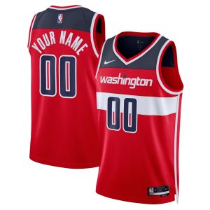 Nike Washington Wizards Unisex Red Swingman Custom Jersey Icon Marvelous Edition Join the elite! Get this exclusive jersey.