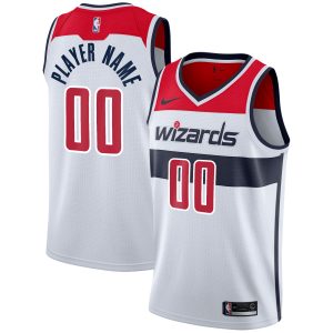 Nike Washington Stunning Wizards White 2020/21 Swingman Custom Jersey Association Edition Collectors