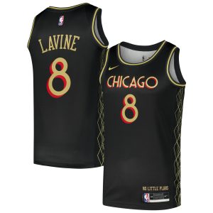 Nike Zach LaVine Chicago Bulls Black Swingman Player Jersey Terrific City Edition Hurry! Exclusive offer. Get your hands on this outstanding jersey right away.