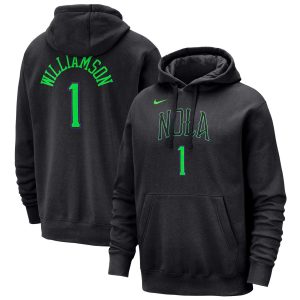 Nike Zion Williamson New Orleans Premium - grade Pelicans Black 2023/24 City Edition Name & Number Pullover Hoodie For the true fans! Secure this authentic jersey now.