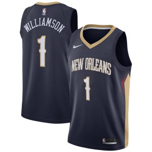 Nike Zion Williamson New Orleans Pelicans Navy 2019 NBA Draft First Round Pick Swingman Remarkable Jersey Icon Edition For the true fans! Secure this authentic jersey now.