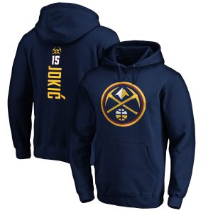 Nikola Jokic Denver Nuggets Navy Playmaker Name & Number Exquisite Pullover Hoodie Hurry! Exclusive offer. Get your hands on this outstanding jersey right away.