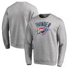 Oklahoma City Thunder Heathered Delightful Gray Primary Logo Sweatshirt Experience luxury! Order this high - end jersey.