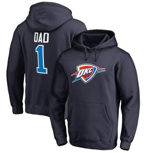 Oklahoma Gorgeous City Thunder Navy #1 Dad Pullover Hoodie Limited edition! Don't miss your chance to own this unique jersey.