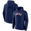 Oklahoma City Thunder Navy Alternate Logo Pullover Hoodie Fantastic Limited edition! Don't miss your chance to own this unique jersey.